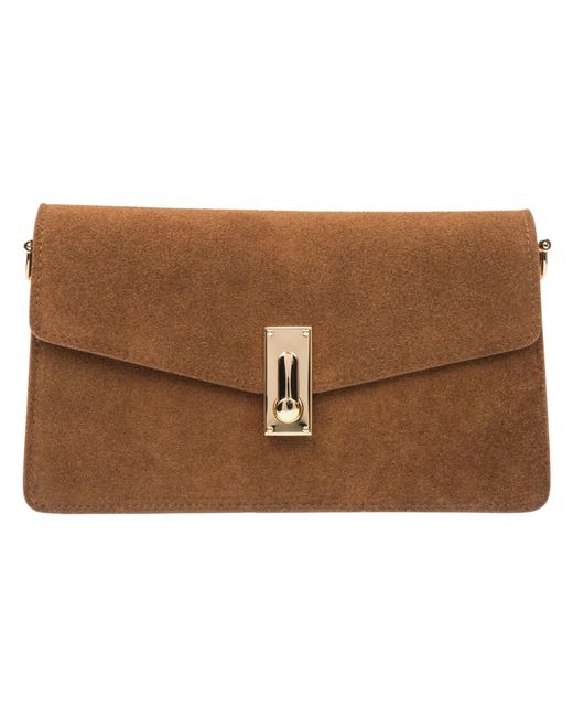 ESTRO Brown Shoulder Bags