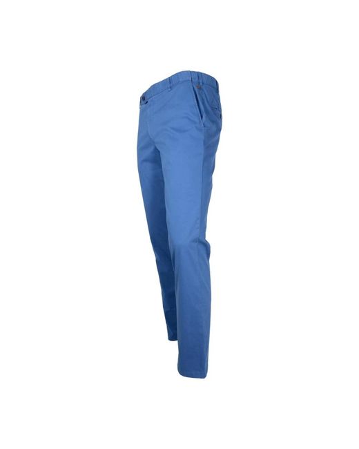 Meyer Blue Suit Trousers for men