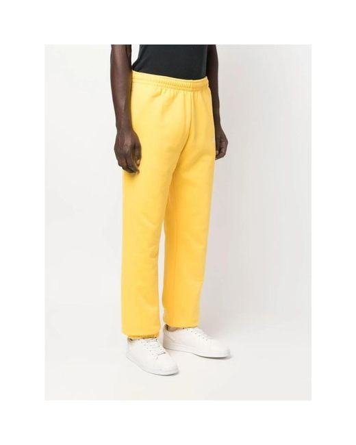 Jacquemus Yellow Le Jogging Logo Sweatpants for men