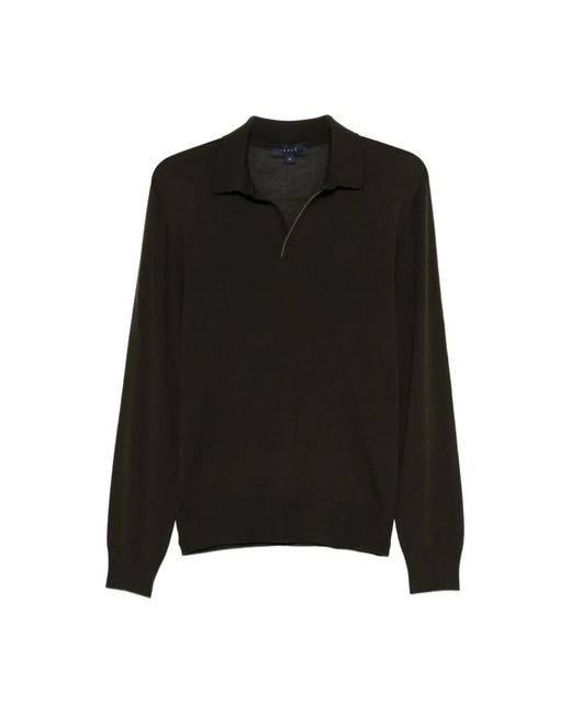 Sease Black Polo Shirts for men