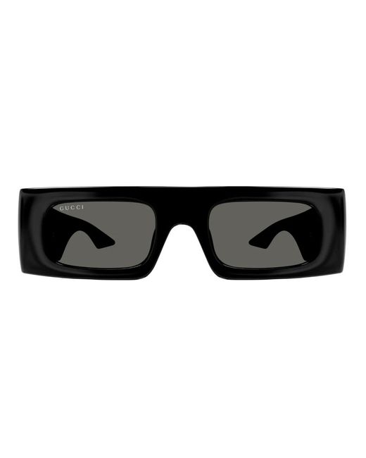 Gucci Black Schwarze sonnenbrille für frauen