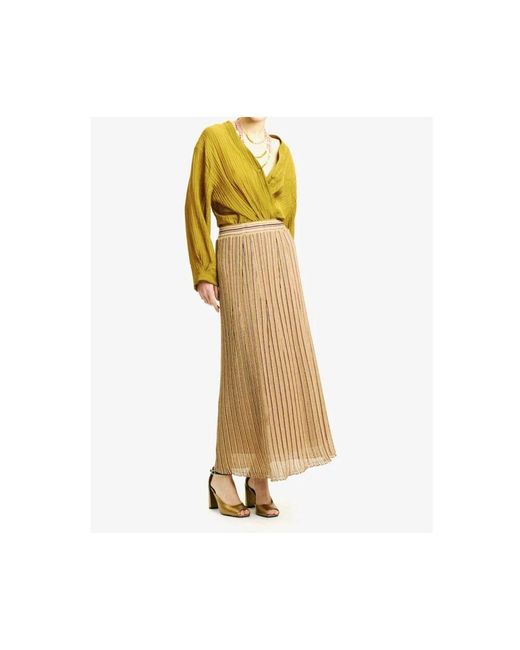 Maxi Skirts di Momoní in Natural