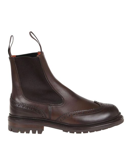 Tricker's Brown Chelsea Boots