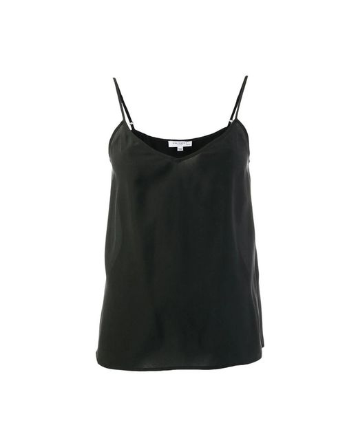 Sleeveless Tops Equipment de color Black