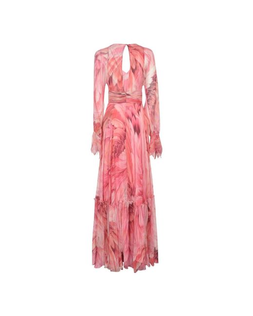 Roberto Cavalli Pink Maxi Dresses
