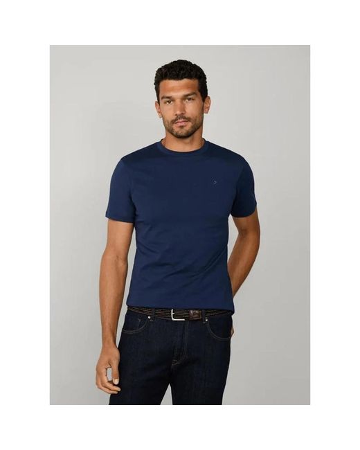 T-Shirts Hackett de hombre de color Blue