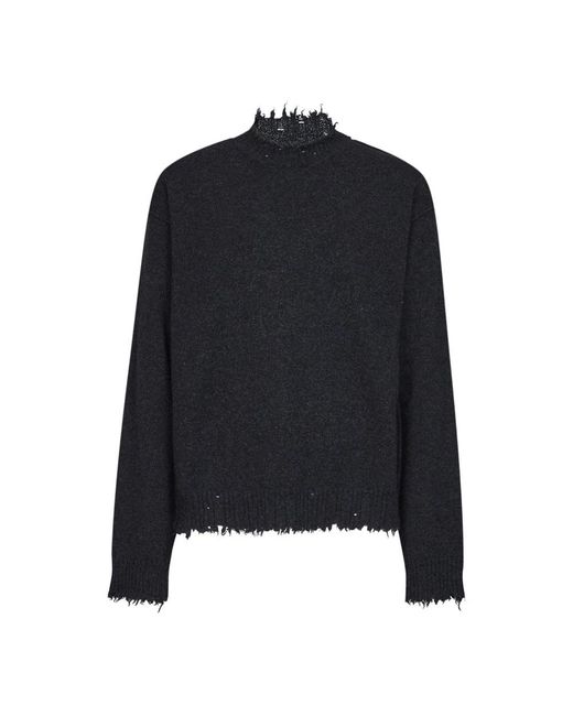 Uma Wang Black Cashmere Knitwear for men