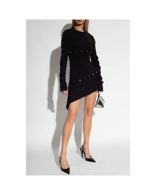 The Attico Black Short Dresses