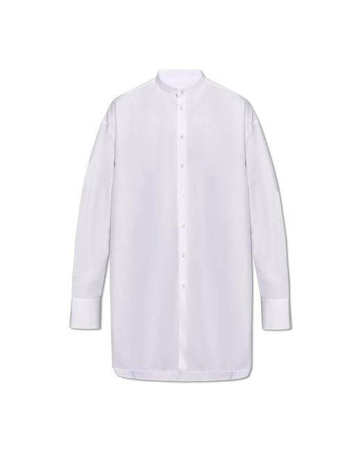 Casual Shirts di Jil Sander in White da Uomo