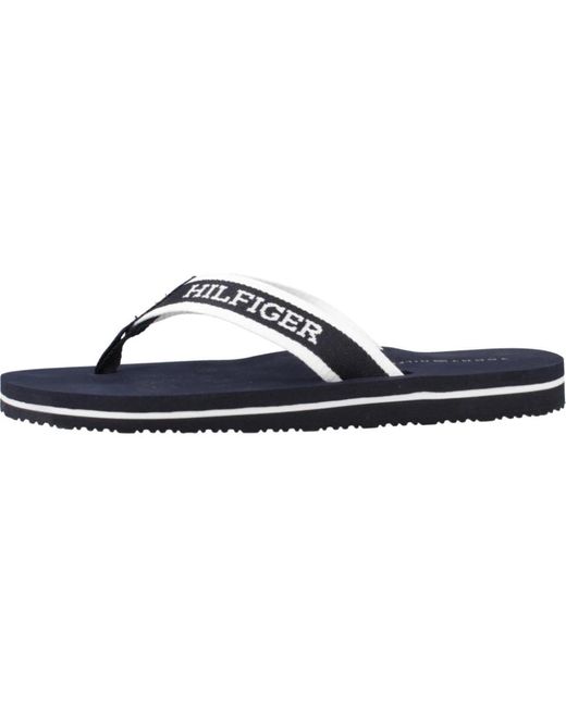 Flip Flops Tommy Hilfiger de color Blue