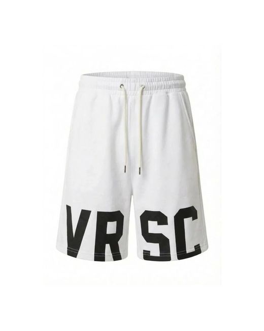 Versace White Casual Shorts for men