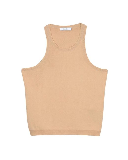 Max Mara Arnes Tank in het Natural