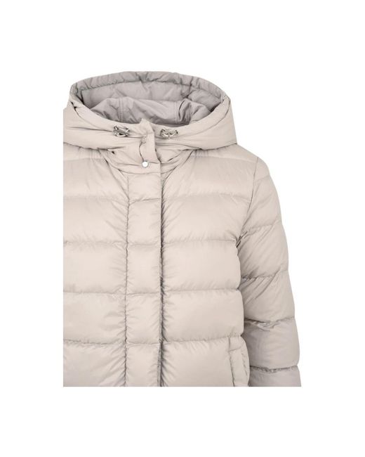 Add Jassen ,Omkeerbare Rits Voorkant Hoodie in het Natural