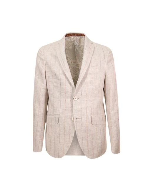 Etro Klassische Reversjacke in Pink für Herren