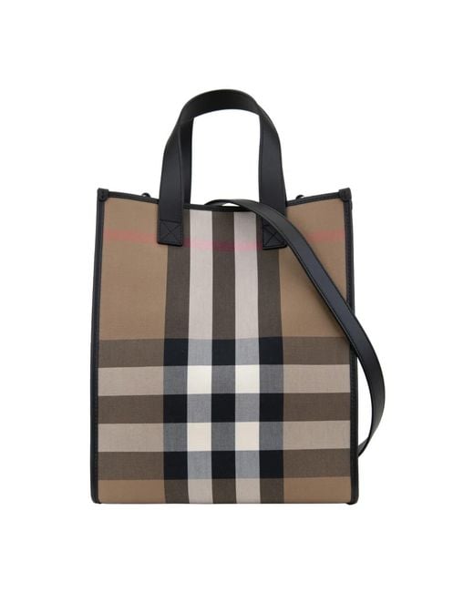 Burberry Black Tote Bags