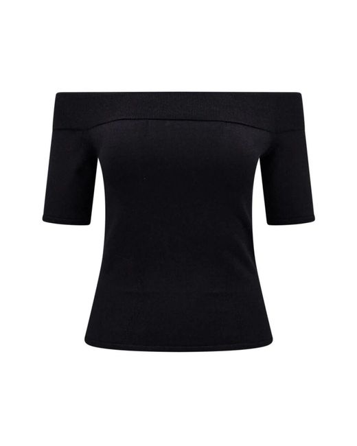Alexander McQueen Black Blouses
