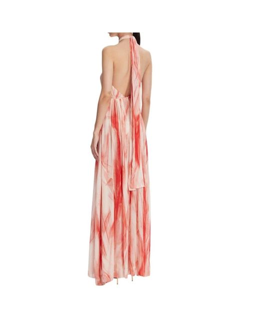 Elisabetta Franchi Red Maxi Dresses
