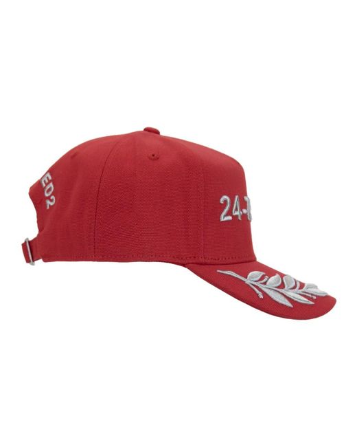 Caps di DSquared² in Red