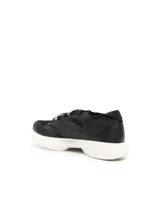 Y-3 Black And Canvas Sneakers for men