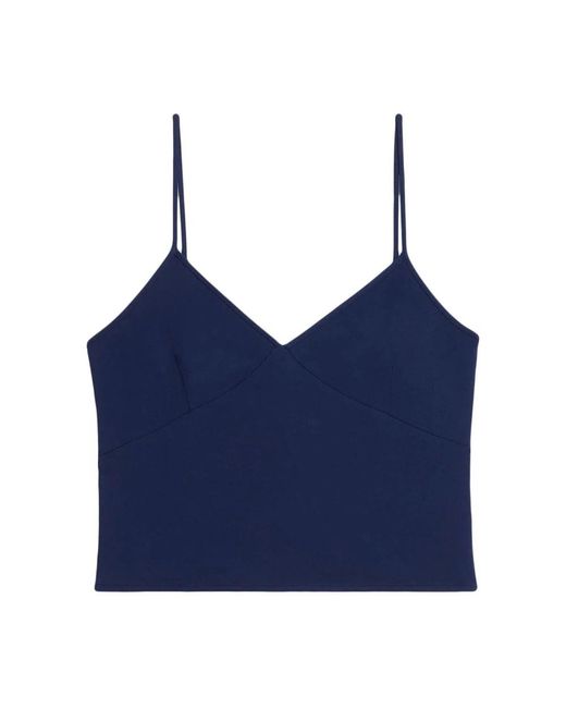 AMI Sleeveless Tops in het Blue