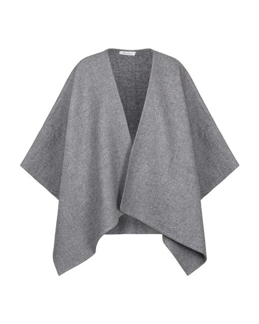 Max Mara Gray Ponchos