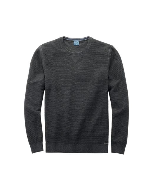 Olymp V-Hals Trui, Tijdloos Design in het Gray voor heren