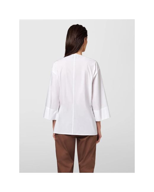 Alpha Studio Blusa in het White