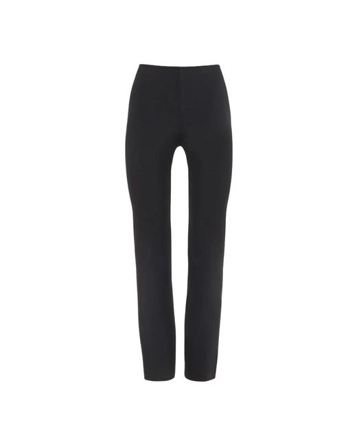 Wolford Black Slim-Fit Trousers