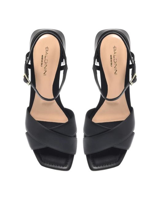 Baldinini Blue High Heel Sandals
