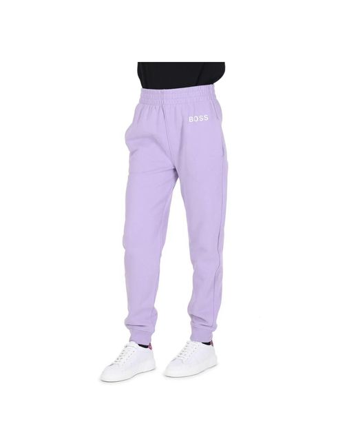 Boss Purple Sweatpants
