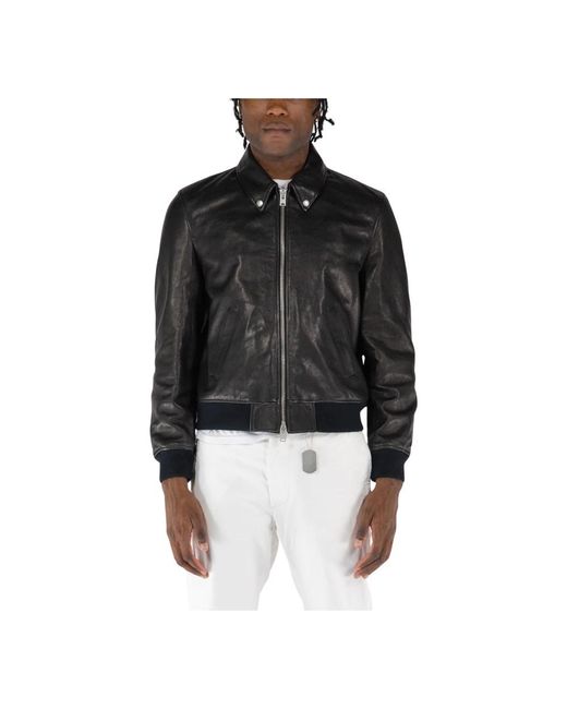 Covert Biker Jas in het Black voor heren