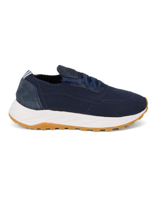 Fedeli Blue Sneakers for men