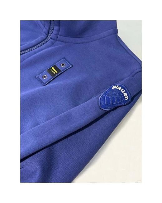 Zip-Throughs Blauer de hombre de color Blue
