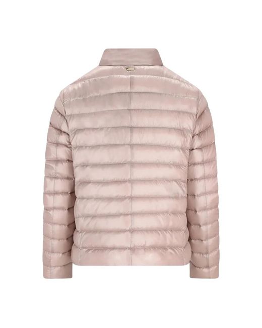 Herno Pink Winter Jackets
