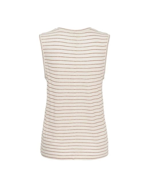 Part Two Tops in het Natural
