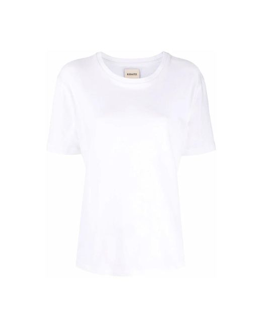 Khaite White T-Shirts