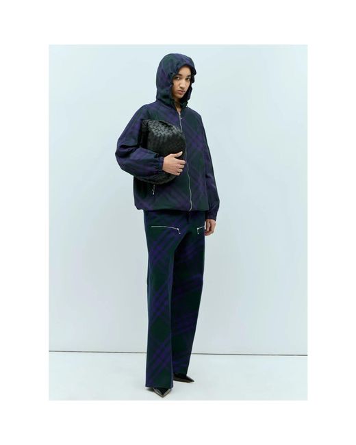 Burberry Light Jackets in het Blue