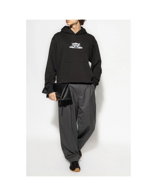 KENZO Black Hoodies for men