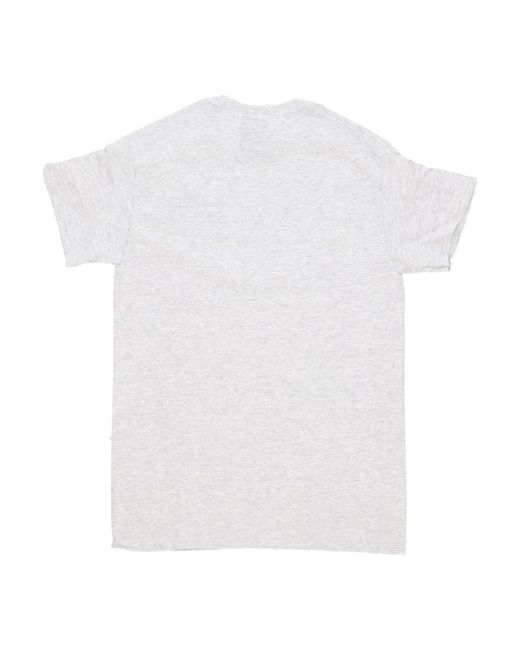 Thrasher Tops ,Grijs ,Katoen Logo Print Tee Ash in het White voor heren