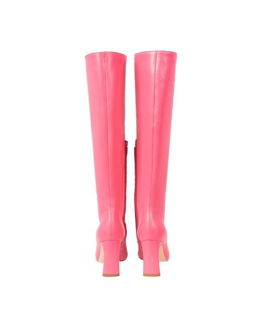 Liu Jo Pink Moderne eckige stiefel