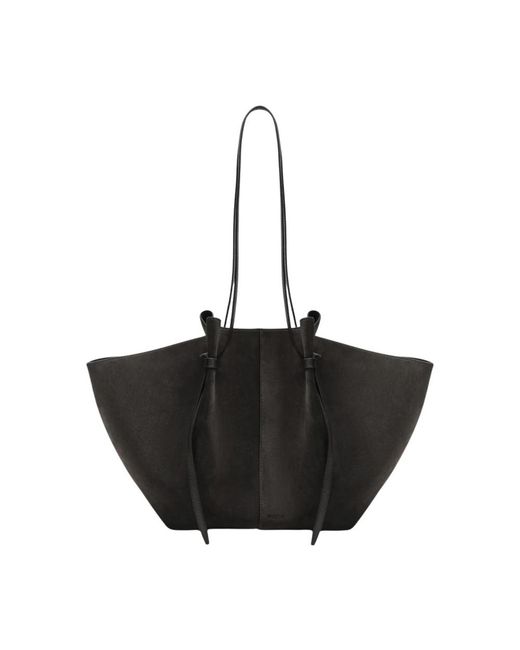 Yuzefi Black Shopping Bags