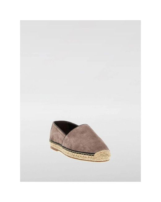 Espadrilles di Brunello Cucinelli in Brown da Uomo