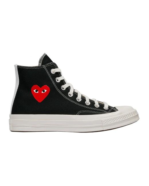 COMME DES GARÇONS PLAY Black Sneakers for men