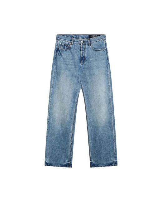 Straight Jeans Jacquemus de hombre de color Blue