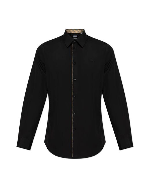 Burberry Black Formal Shirts for men