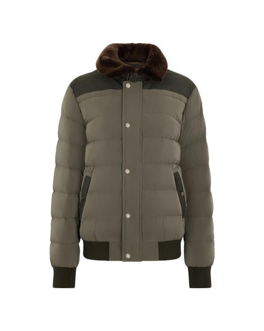 Moorer Green Bomber Jackets for men