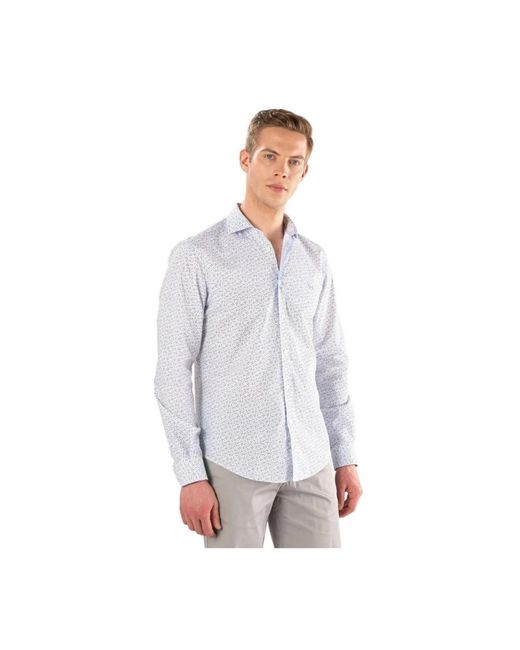 Harmont & Blaine White Formal Shirts for men