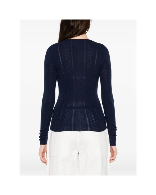 Birgitte Herskind Blue Round-Neck Knitwear
