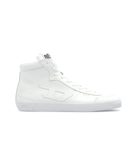 DIESEL Knöchellange sportschuhe s-leroji mid in White für Herren