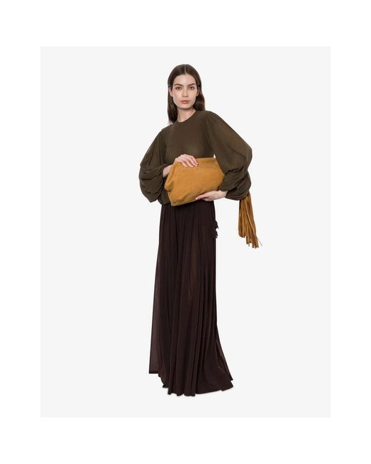 Philosophy Di Lorenzo Serafini Brown Wide Trousers